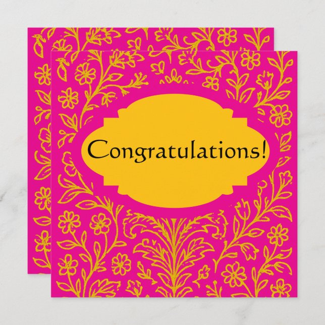 diwali celebrations invitation (Front/Back)