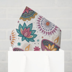 Diwali Designs and Patterns Tissue Paper