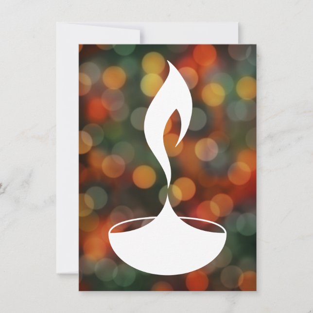 diwali diya bokeh lights (Front)