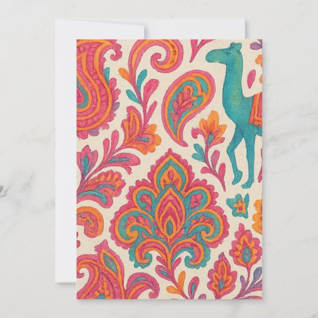 diwali greeting card (Back)