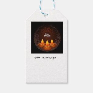 diwali greeting card gift tags