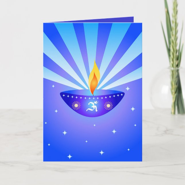 Diwali heureux - carte (Devant)
