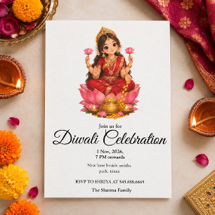 Diwali invitation