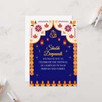 Diwali Invitation  Card