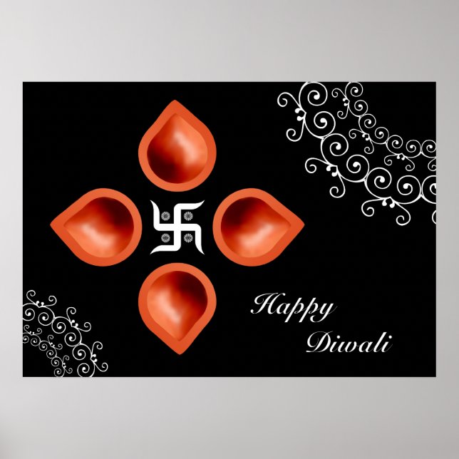 Diwali Lamps Decoration (Front)
