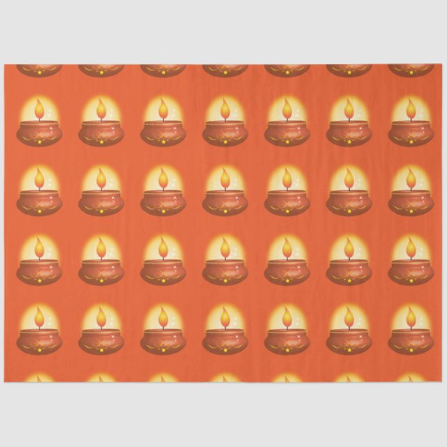 Diwali Lantern Tissue Paper (Front)