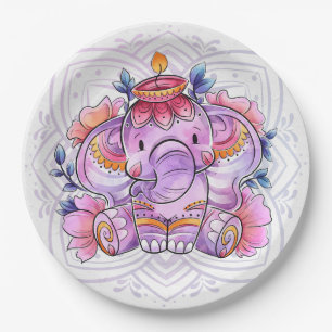 Diwali Paper Plate