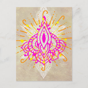 Diwali Party Invitation Postcard