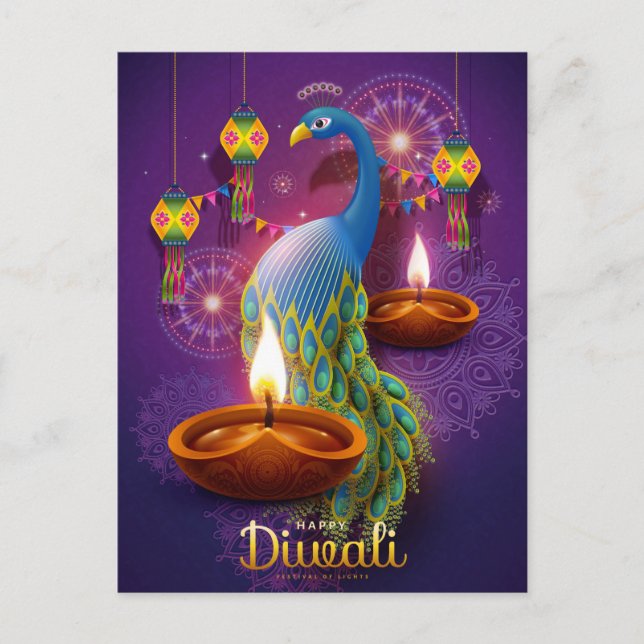 Diwali Postcard (Front)