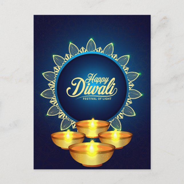 Diwali Postcard (Front)