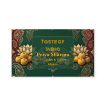 Diwali Sweet Maker & Founder Indian Paisley Motifs
