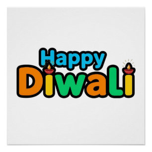 Diwali – The Colourful Festival of Light and Joy Poster