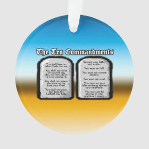 Dix commandements de la Sainte Bible, la loi de