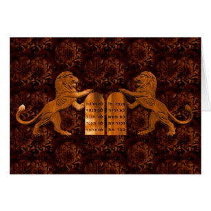 Dix commandements et lions