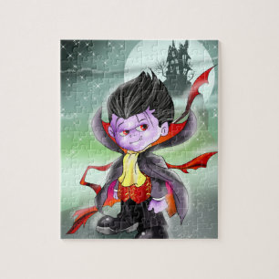 Dix petits monstres : Vladimir le puzzle des vampi