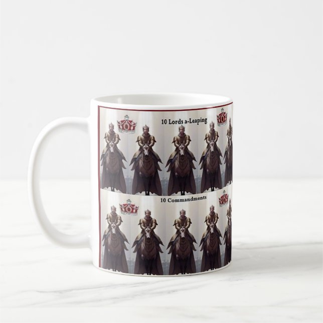 Dix Seigneurs en saut, 10e jour de la tasse de Noë (Gauche)