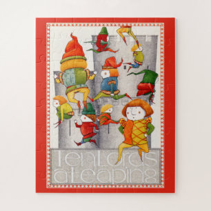 DIX SEN LORDS A LEAPING 16x20 Big Pieces Puzzle