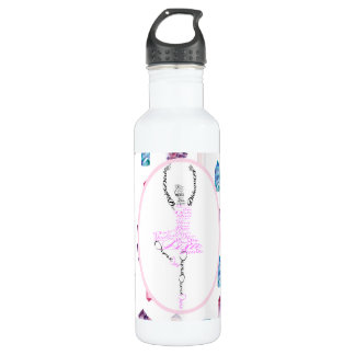 Dixie Ballerina Personalized Dancer Gift 710 Ml Water Bottle
