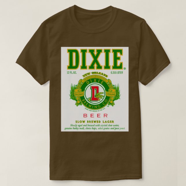 DIXIE BEER 19 T-Shirt (Design Front)