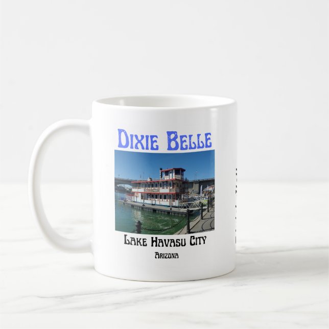 Dixie Belle Paddle Bateau Café Mug (Gauche)