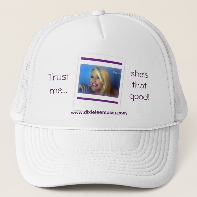 Dixie Lee Summertime Ballcap Trucker Hat (Front)