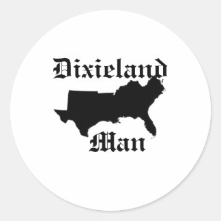 Dixieland Man sticker
