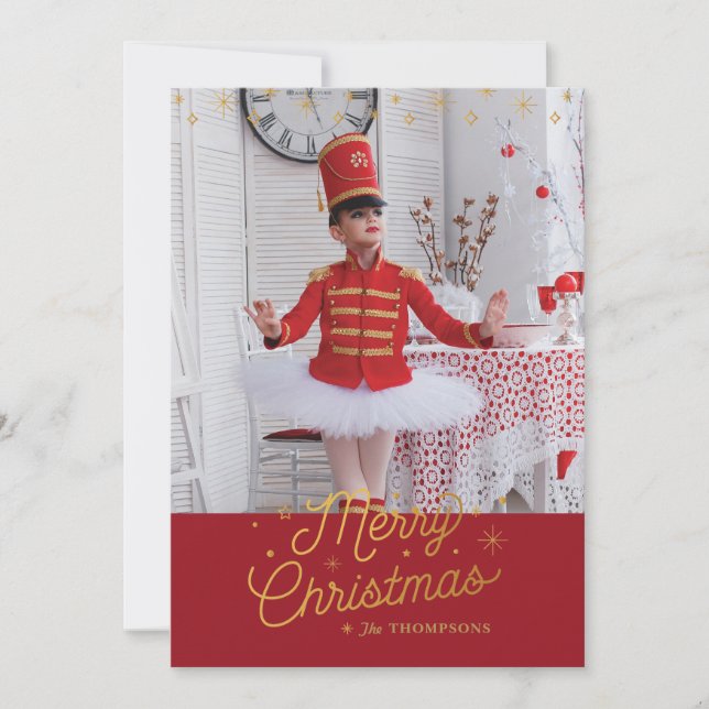 DIXIÈME JOUR DE NOËL / Carte photo de Noël (Devant)