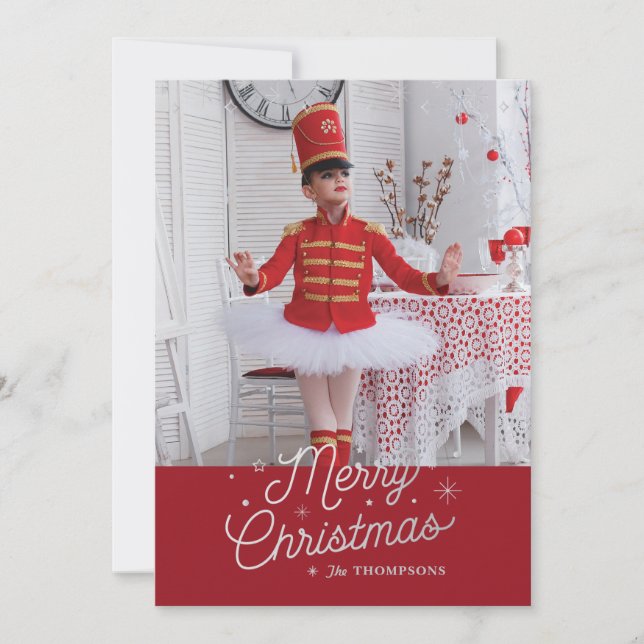 DIXIÈME JOUR DE NOËL / Carte photo de Noël (Devant)