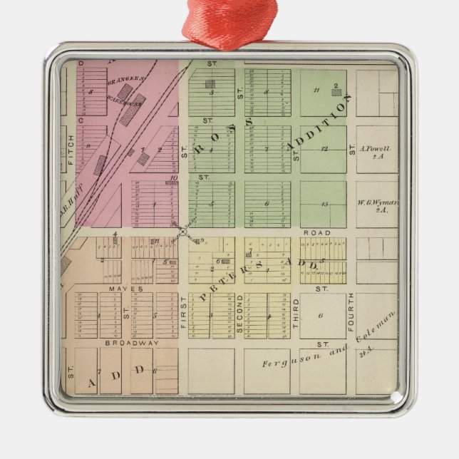 Dixon Metal Ornament (Front)