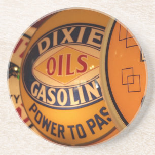 Dixon, New Mexico, United States. Vintage Coaster