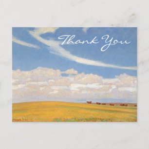 Dixon's Prairie After Storm Postcard