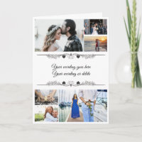 DIY 6 photo | couples romantic minimalist message