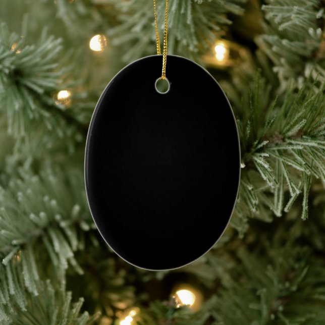  DIY Add Image Text Or Logo To Create Custom Oval Ceramic Ornament (Tree)