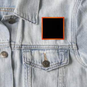 DIY Add Image Text Or Logo To Design Own Pinback 2 Inch Square Button