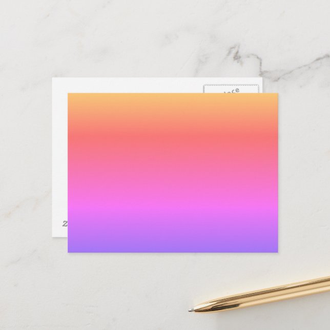 DIY Add Image Text Or Logo To Make Your Own Design Postcard (Front/Back In Situ)