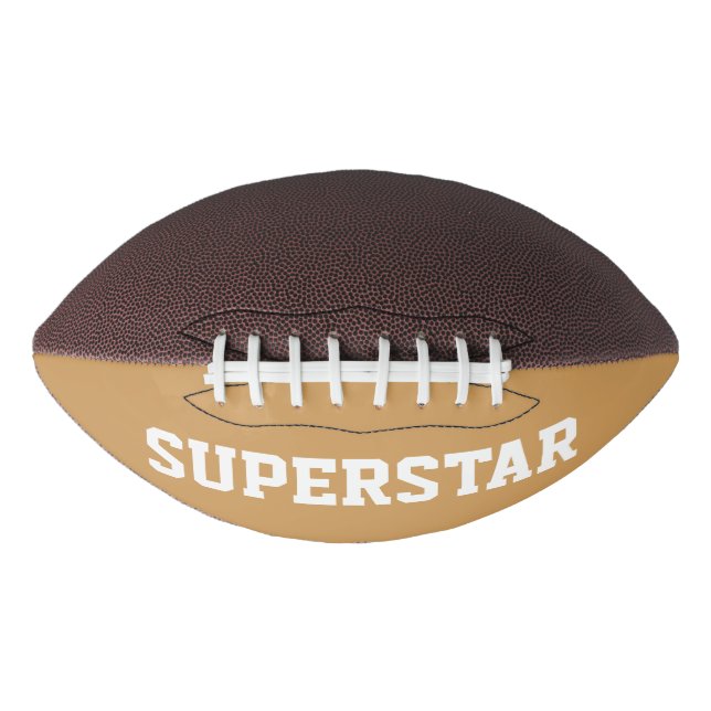 DIY - Add your only Words & Background Colours Football (Front)
