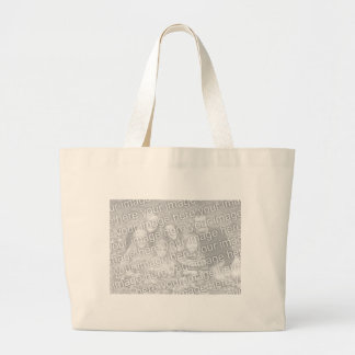 DIY Add Your Own Custom Photo Personalized Gift Large Tote Bag