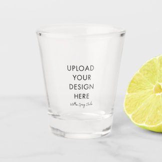 DIY add your own design Shot Glass