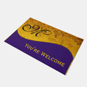 DIY - Add your own sign, monogram & text Doormat