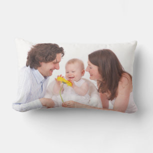 DIY - Add your own sign, photo, colour & text Lumbar Pillow