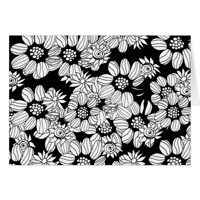 DIY Adult Colouring Flower Garden (Front Horizontal)