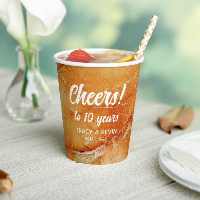 DIY Anniversary  Paper Cups (Insitu)