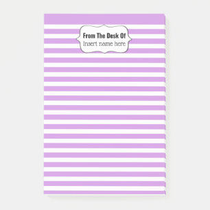 DIY ANY COLOR lined school teachers from the desk Post-it Notes