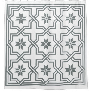 DIY Background Charcoal Byzantine Quatrefoil NL