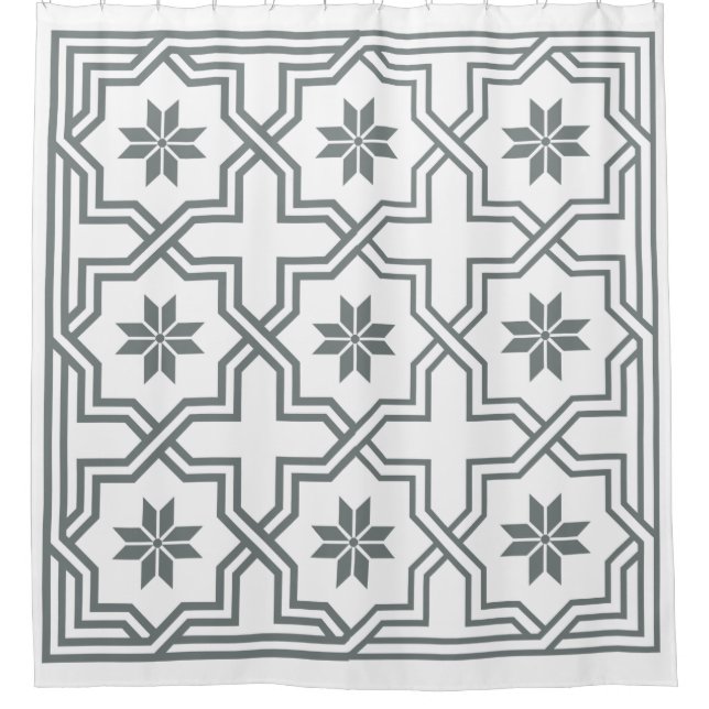 DIY Background Charcoal Byzantine Quatrefoil NL (Front)