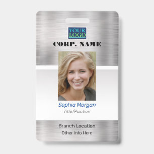 DIY Business, Photo Name Logo & All Info, Silver Badge