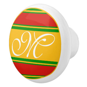 DIY Button - Customize your monogram & ideas Ceramic Knob