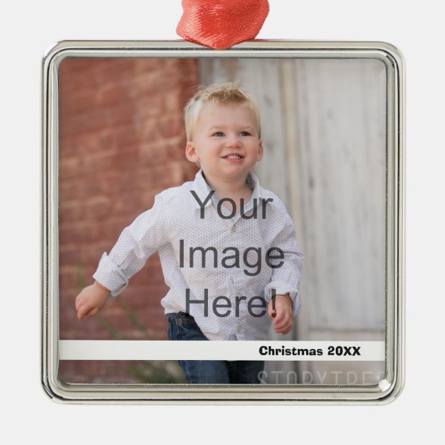 DIY - Christmas Ornament - Add picture and text (Front)