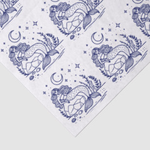 DIY Colours Sultry Mermaid on Rocks Moon #2 Blue Tissue Paper