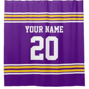 DIY Colours Team Jersey Stripes Purple Gold SV